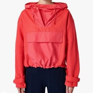 Sweaty Betty Linen Blend Nomad crop jacket size 4